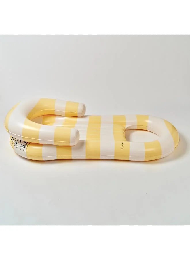 SUNNY LIFE Laze & Lounge La Mer Limon Stripe